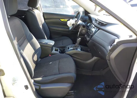 2017 Nissan Rogue Sv z USA, uszkodzony, nr VIN 5N1AT2MT7HC835353